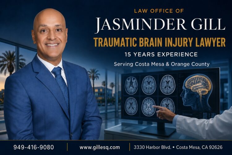 Costa Mesa traumatic brain injury lawyer helping victims recover compensation after concussions, head injuries, and serious brain trauma caused by accidents