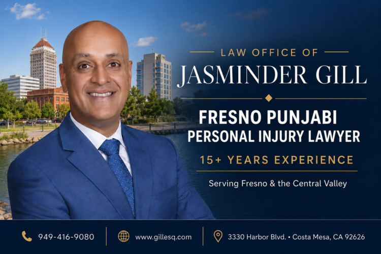 Fresno Indian Personal Injury Lawyer | Law Office of Jasminder Gill Fresno Indian personal injury lawyer Jasminder Gill serving injured clients throughout Fresno and the Central Valley.