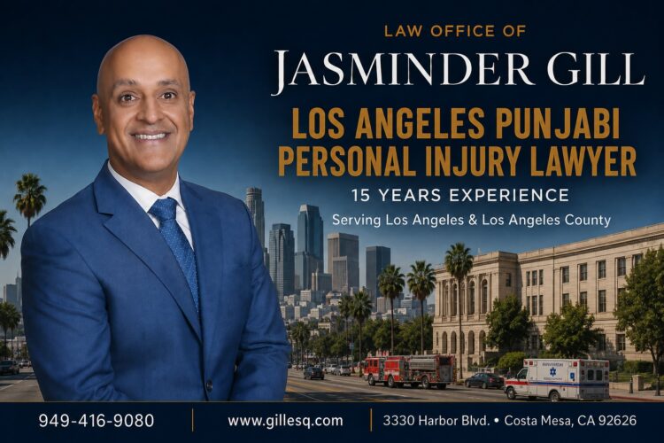 Los Angeles Indian Personal Injury Lawyer | Law Office of Jasminder Gill Los Angeles Indian personal injury lawyer Jasminder Gill representing injured clients throughout Los Angeles County