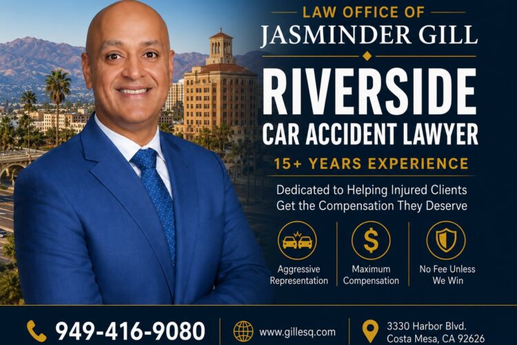 Riverside Car Accident Lawyer | Law Office of Jasminder Gill Riverside car accident lawyer Jasminder Gill serving injured clients throughout Riverside and the Inland Empire
