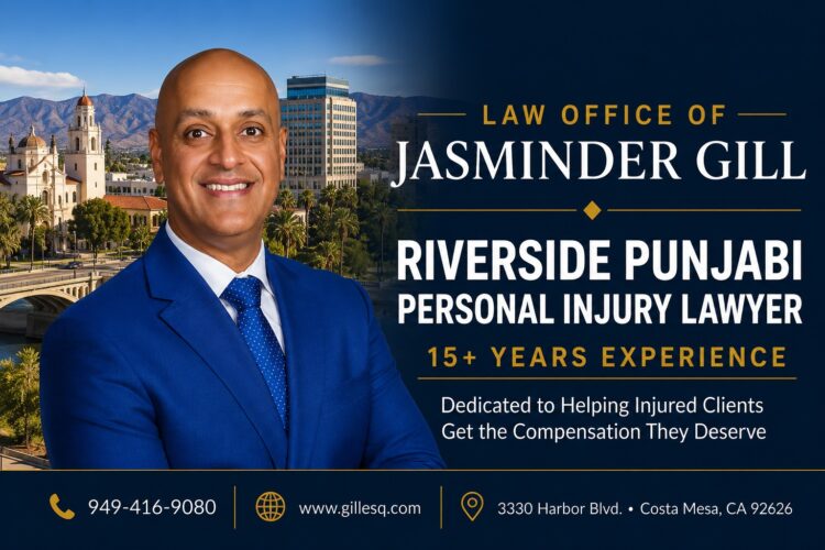 Riverside Indian Personal Injury Lawyer | Law Office of Jasminder Gill Riverside Indian personal injury lawyer Jasminder Gill serving accident and injury victims in Riverside and Riverside County