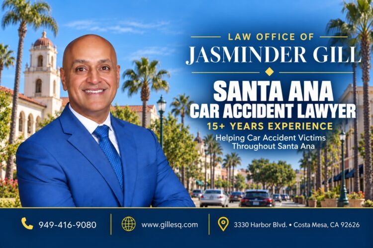 Santa Ana Car Accident Lawyer | Law Office of Jasminder Gill Santa Ana car accident lawyer Jasminder Gill serving crash victims throughout Santa Ana and Orange County