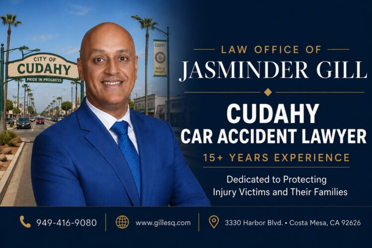 Cudahy car accident lawyer Jasminder Gill with 15+ years of California personal injury experience