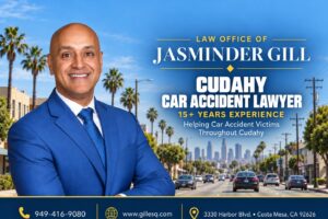 Cudahy car accident lawyer Jasminder Gill with 15+ years of California personal injury experience