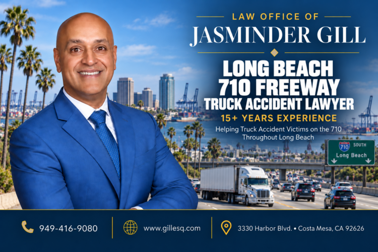 Long Beach 710 Freeway Truck Accident Lawyer | Law Office of Jasminder Gill Long Beach 710 Freeway truck accident lawyer Jasminder Gill representing victims injured in semi-truck, 18-wheeler, big rig, and commercial vehicle crashes