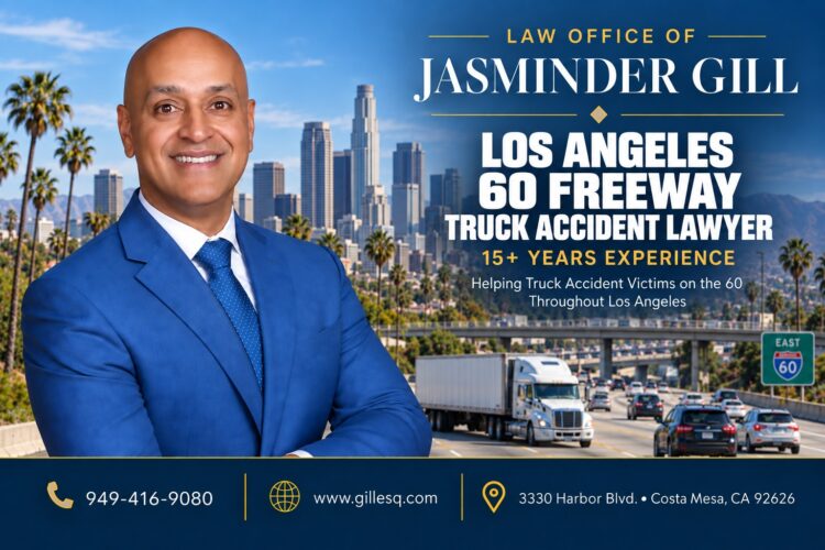 Los Angeles 60 Freeway Truck Accident Lawyer | Law Office of Jasminder Gill Los Angeles 60 Freeway truck accident lawyer Jasminder Gill representing victims injured in semi-truck, 18-wheeler, big rig, and commercial vehicle crashes