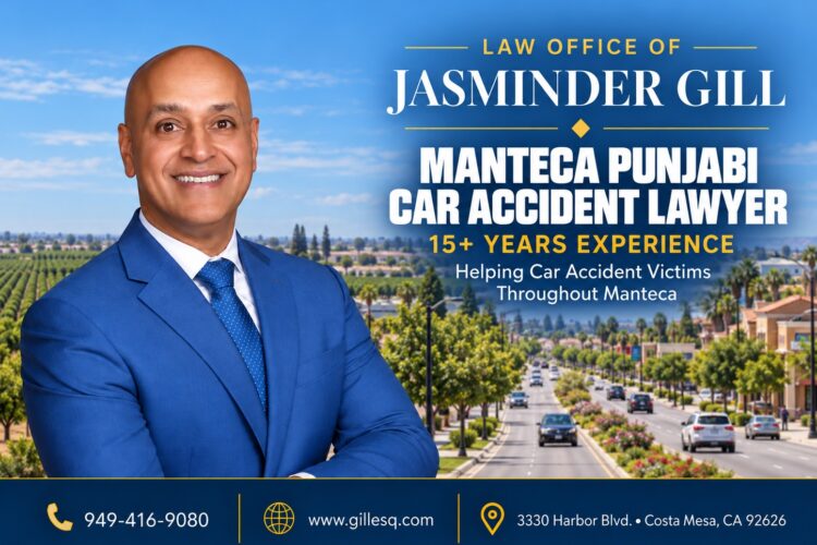 Manteca Indian Car Accident Lawyer | Law Office of Jasminder Gill Law Office of Jasminder Gill Manteca Indian Car Accident Lawyer with 15+ years of experience representing injured car accident victims