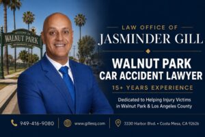 Walnut Park car accident lawyer Jasminder Gill with 15+ years of California personal injury experience