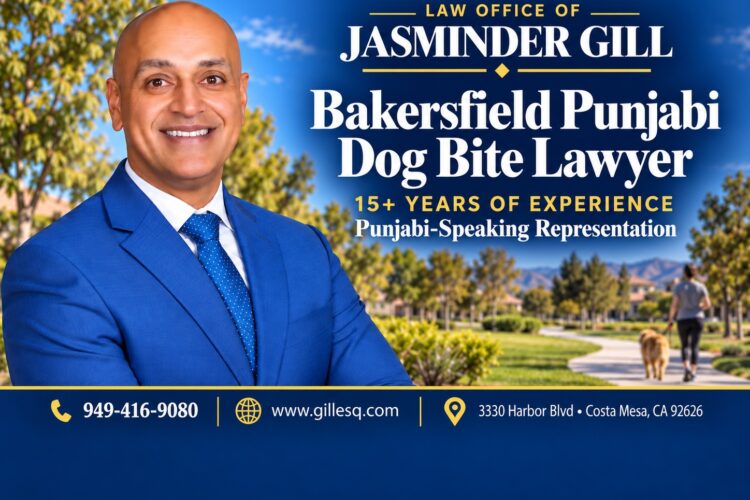 Bakersfield Punjabi Dog Bite Lawyer | Law Office of Jasminder Gill Bakersfield dog bite injury representation from Punjabi-speaking attorney Jasminder Gill.