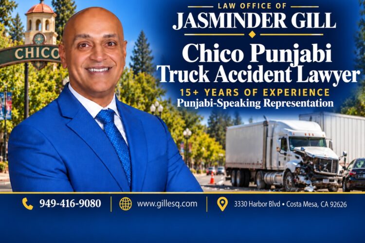 Chico Punjabi truck accident attorney for Highway 99 freight truck collisions, driver fatigue, unsafe truck turns and traumatic brain injuries.