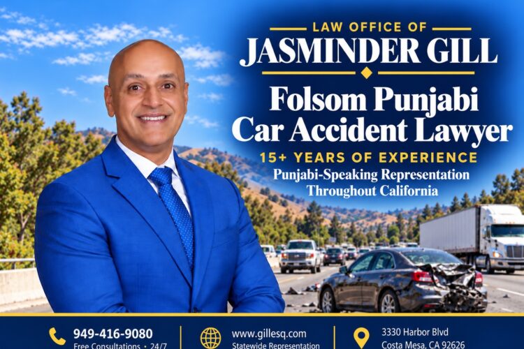 Folsom Punjabi Car Accident Lawyer | Law Office of Jasminder Gill Folsom Punjabi car accident attorney Jasminder Gill handling claims for people injured by negligent drivers.