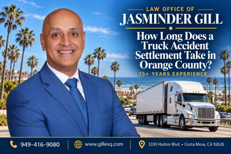 Truck Accident Settlement Timeline in Orange County Orange County truck accident settlement timeline for semi-truck and big rig injury claims