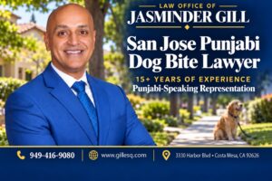 Attorney Jasminder Gill, Punjabi-speaking attorney representing San Jose dog bite victims.