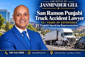 San Ramon Punjabi trucking injury attorney for I-680 commercial vehicle crashes and fatal accidents