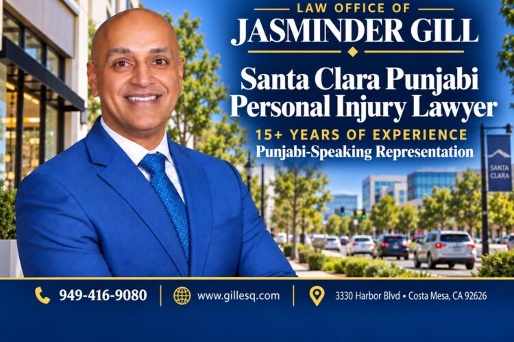 Santa Clara Punjabi Personal Injury Lawyer | Law Office of Jasminder Gill Punjabi-speaking personal injury attorney serving Santa Clara accident victims.