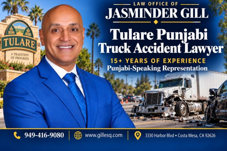 Tulare Punjabi truck accident lawyer for Highway 99 dairy transport collisions, semi-truck crashes, pedestrian injuries and negligent truck drivers.