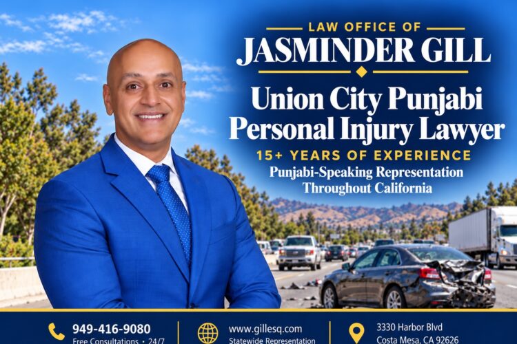 Union City Indian Personal Injury Lawyer | Law Office of Jasminder Gill Union City Indian personal injury attorney Jasminder Gill offers Punjabi-speaking representation for accident injury claims.